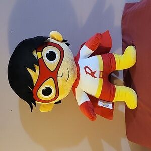 18" Ryan's World Plush Pillow Buddy Red Titan Boy Super Hero Stuffed Toy Gift